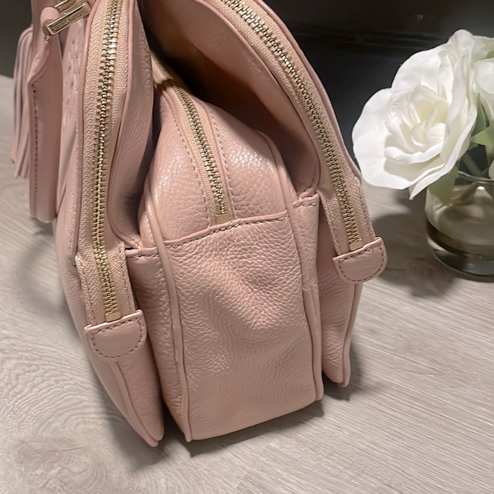 Tory Burch Pink Thea Top Handle Satchel - Picture 9 of 17